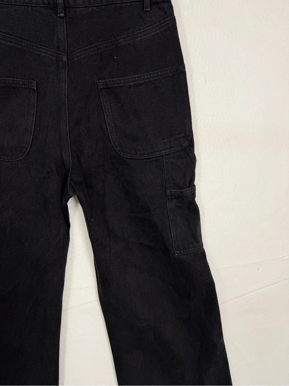 Joshua Mohamed Men's Black Straight Jeans Size 28